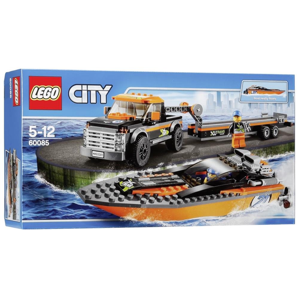 LEGO 60085 - City All-Terrain Vehicle with Powerboat
