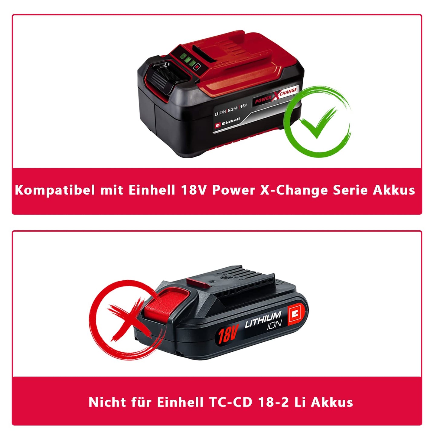 EID adapter for Dyson V7+V8, for Einhell 18V battery to for Dyson V7/V8 Series vacuum Animal Absolute Fluffy Hepa cordless stick...