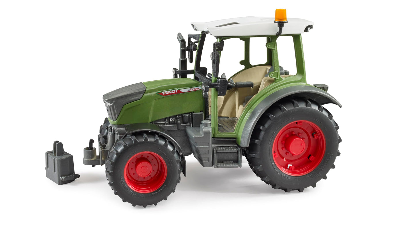 02180 - Brother - Tractor Fendt Vario 211 - 1:16 Vehicles, Agriculture, Bulldog, Tractor, Toy for ages 3 and up