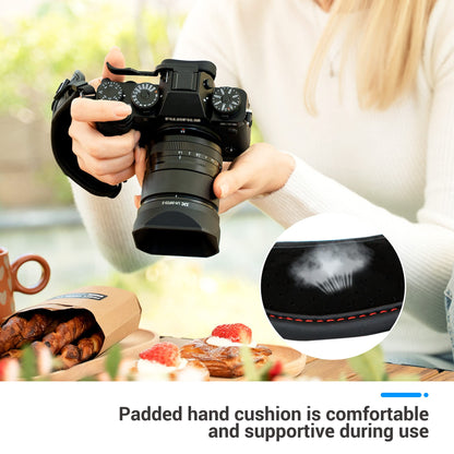 JJC wrist strap for DSLR camera Canon Nikon Olympus Sony Panasonic Pentax (with Arca Swiss Type Plate)