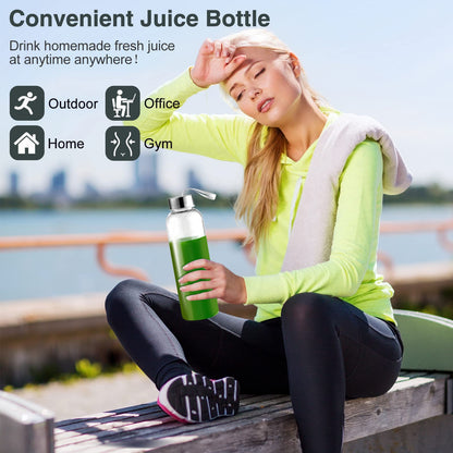 AMZCHEF Slow Juicer Vegetable and Fruit Juicer - 2 Speed Settings & High Juice Yield - Easy Disassembly with Reverse Function - Electric Juicer with Quiet Motor - Gray