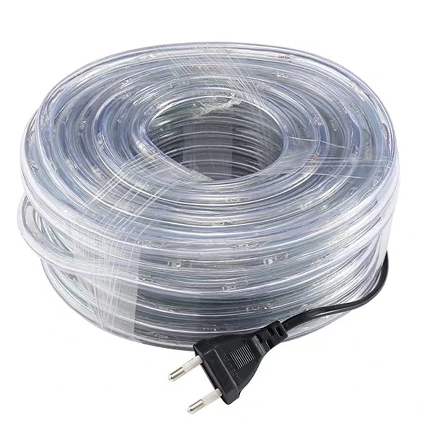 50m LED strip light, 1200 LEDs rope light 8 modes, outdoor LED tube light chain with timer for indoor outdoor garden party Christmas decoration - warm white