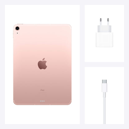 2020 Apple iPad Air (10.9-inch, Wi-Fi + Cellular, 64GB) Rose Gold (Refurbished)