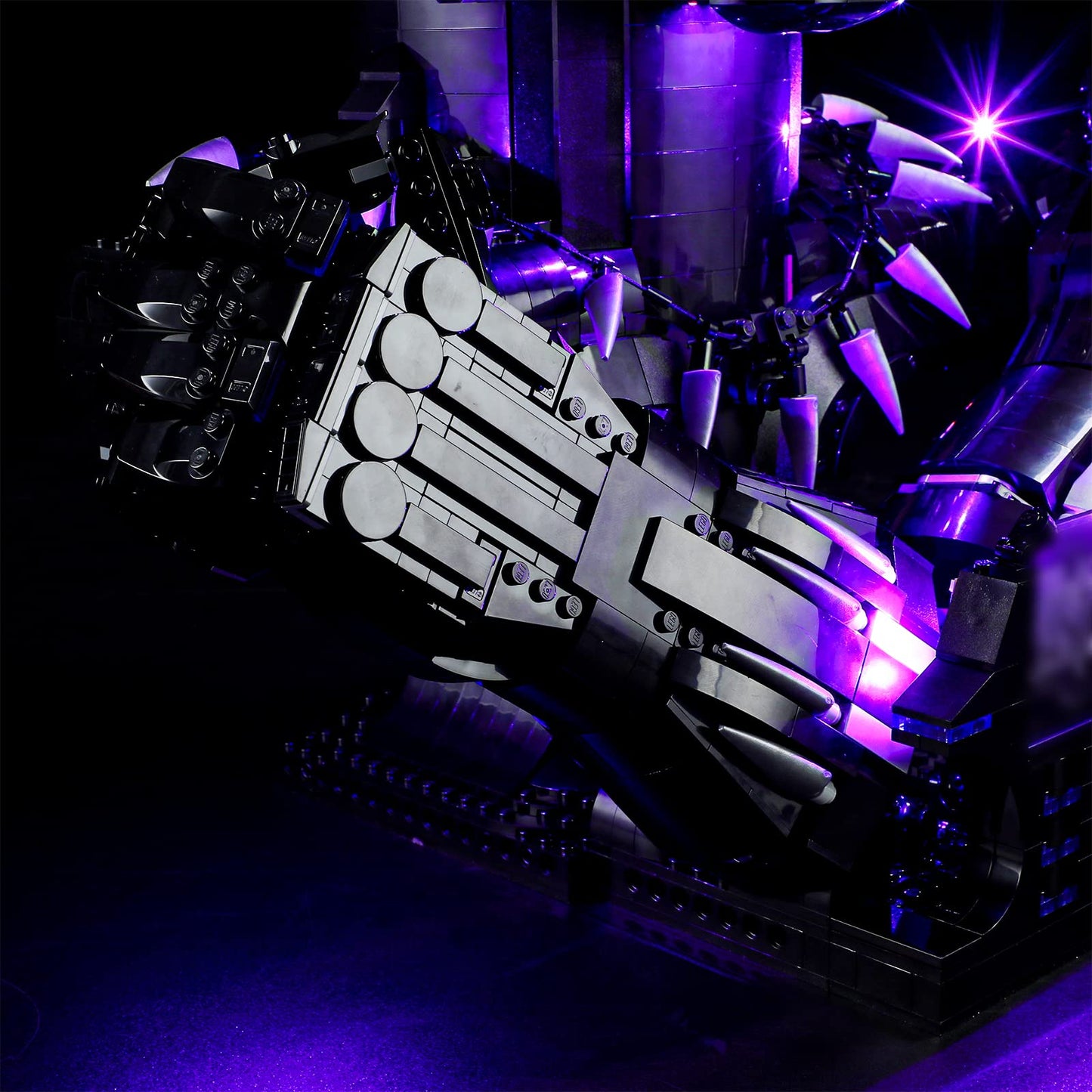 BRIKSMAX 76215 LED Light for LEGO Black Panther - Compatible with Lego Marvel Building Blocks Model - No Lego Set