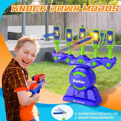 Zookao Hover Toy Gun for Nerf Gun Target, For 6 7 8 9 10 11 12 Year Old Boy Christmas Birthday Gifts - Indoor & Outdoor Games for Kids