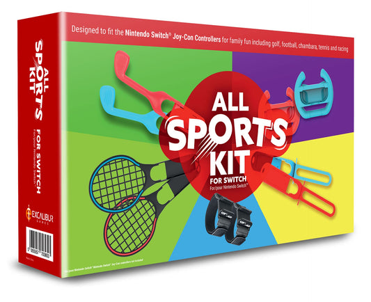All Sports Kit Switch - Sports Set - Switch Accessories 10 in 1