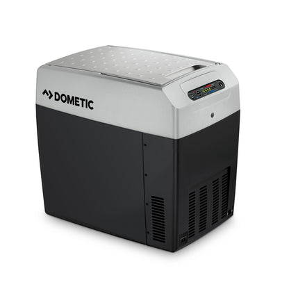 DOMETIC TCX 21 - portable electric cooler, 20 liters, 12/24 V and 230 V for car, truck, boat, RV, and outlet.