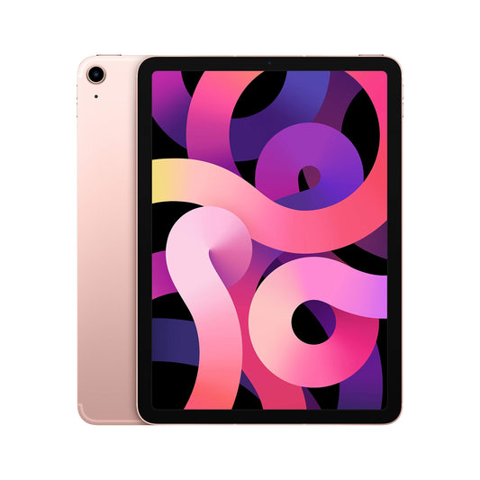2020 Apple iPad Air (10.9-inch, Wi-Fi + Cellular, 64GB) Rose Gold (Refurbished)