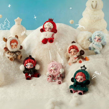 POP MART SKULLPANDA Winter Symphony Series Plush Anime Action Figures Collectible Art Toy Figures Gift 1PC