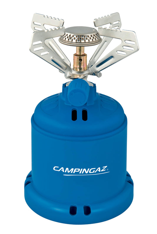 Campingaz 40470 206 S camping stove, single burner gas cooker for camping, festivals, or hiking, 20 x 15 x 40 cm.
