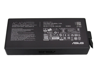 Asus ROG Zephyrus M16 GU603ZW Original Power Adapter 240.0 Watts angular design