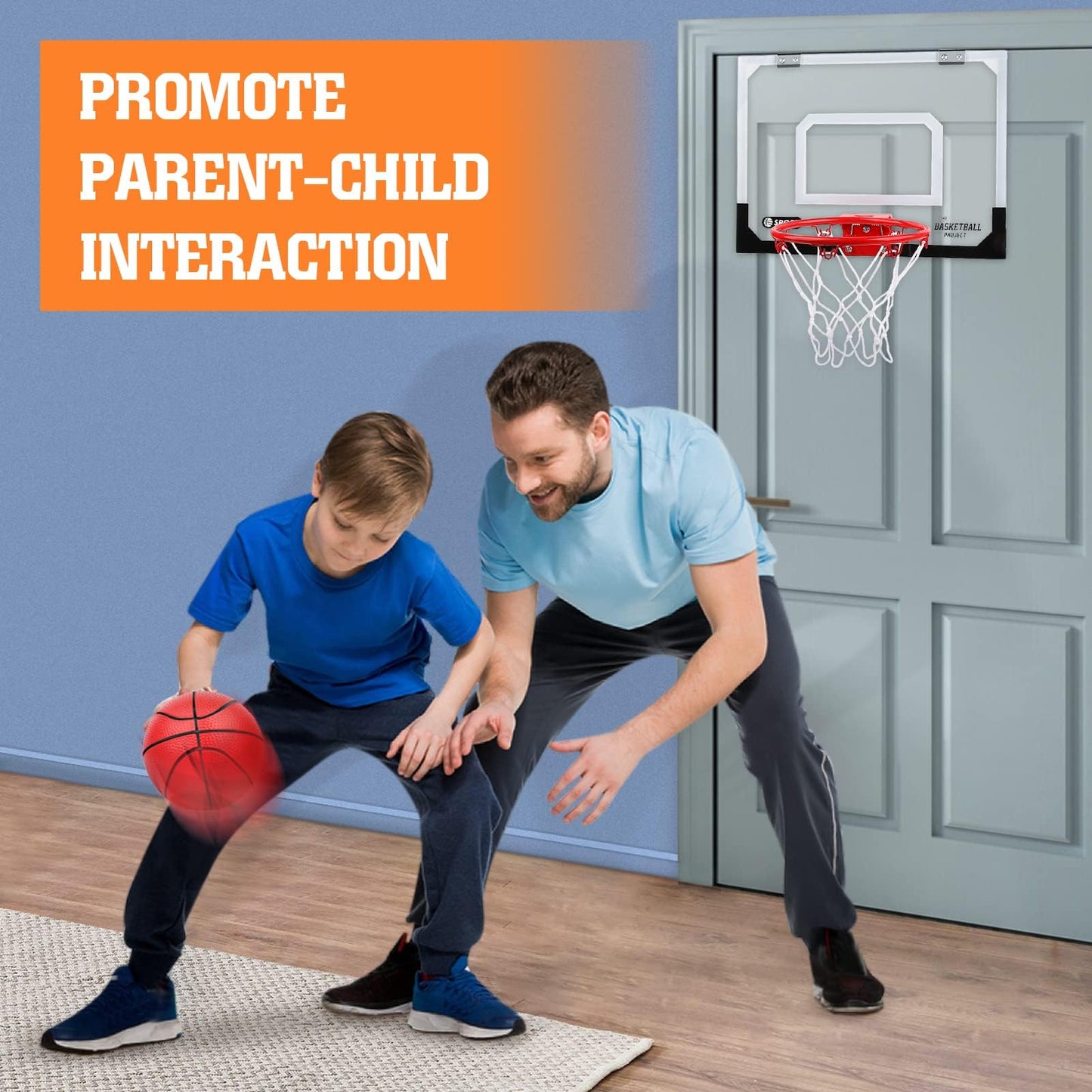 Dreamon Mini Basketball Hoop for Kids, Basketball Set for Indoor Use in Room with Ball.