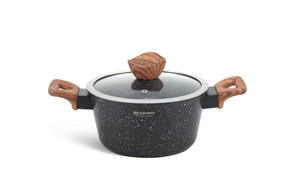 EDENBERG 15-piece cookware set for induction cooktops. Coated pots and pans, induction pots set, suitable for induction cookware. Top quality cookware set for all your cooking needs.