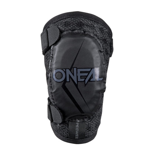 O'NEAL | Elbow Guard | Kids | Motocross Enduro | Comfortable and dynamic fit, Adjustable with elastic straps, Ages 4-9 | Pee Wee Elbow Guard | Black White | Size M/L
