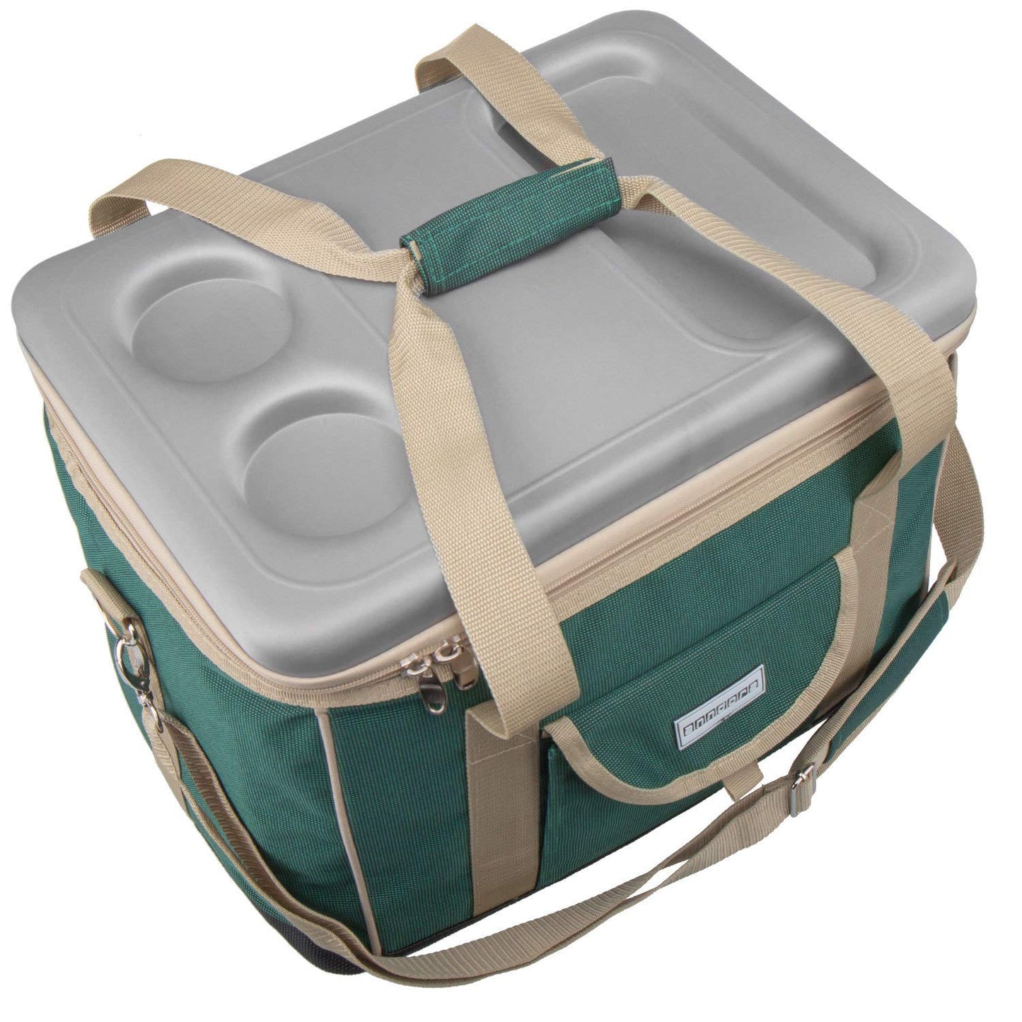anndora Cooler XL green 40 liters - cooler bag insulated picnic bag