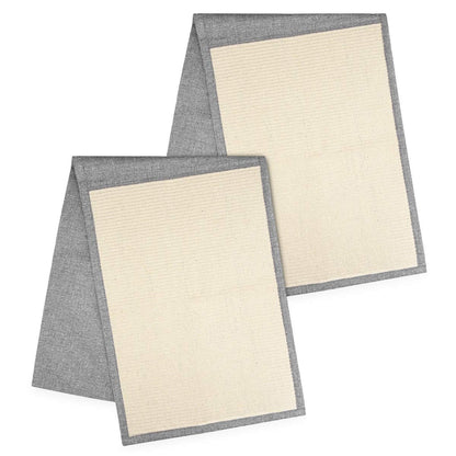 Navaris cat scratching mat scratch protection for sofa - sisal scratching carpet 130 x 45 cm for cat - couch cat scratching mat - also suitable for dogs.