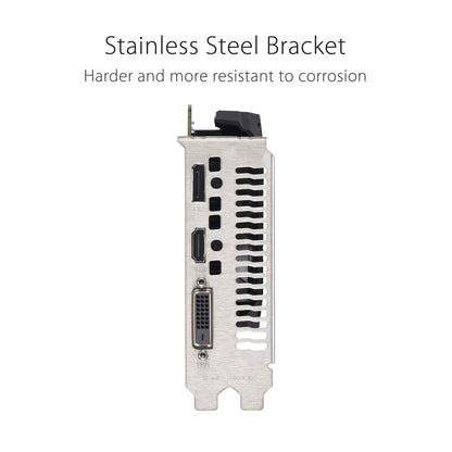 ASUS Dual GeForce RTX 3050 OC Edition 6GB GDDR6 Gaming Graphics Card (Nvidia GeForce RTX 3050 DLSS, PCIe 4.0, 1x HDMI 2.1a, 1x DisplayPort 1.4a, DUAL-RTX3050-O6G)