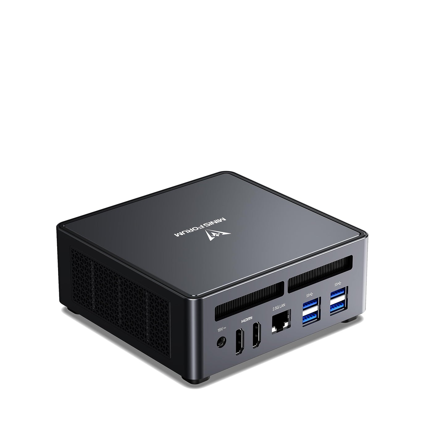 MINIS FORUM Mini PC UM790 Pro, AMD Ryzen 9 7940HS 8-core 16-thread CPU 32GB DDR5/1TB PCIe 4.0 SSD Mini Desktop Computer, AMD Radeon 780M, HDMI×2/USB4×2 Connectivity, WiFi, BT, USB 3.2 × 4
