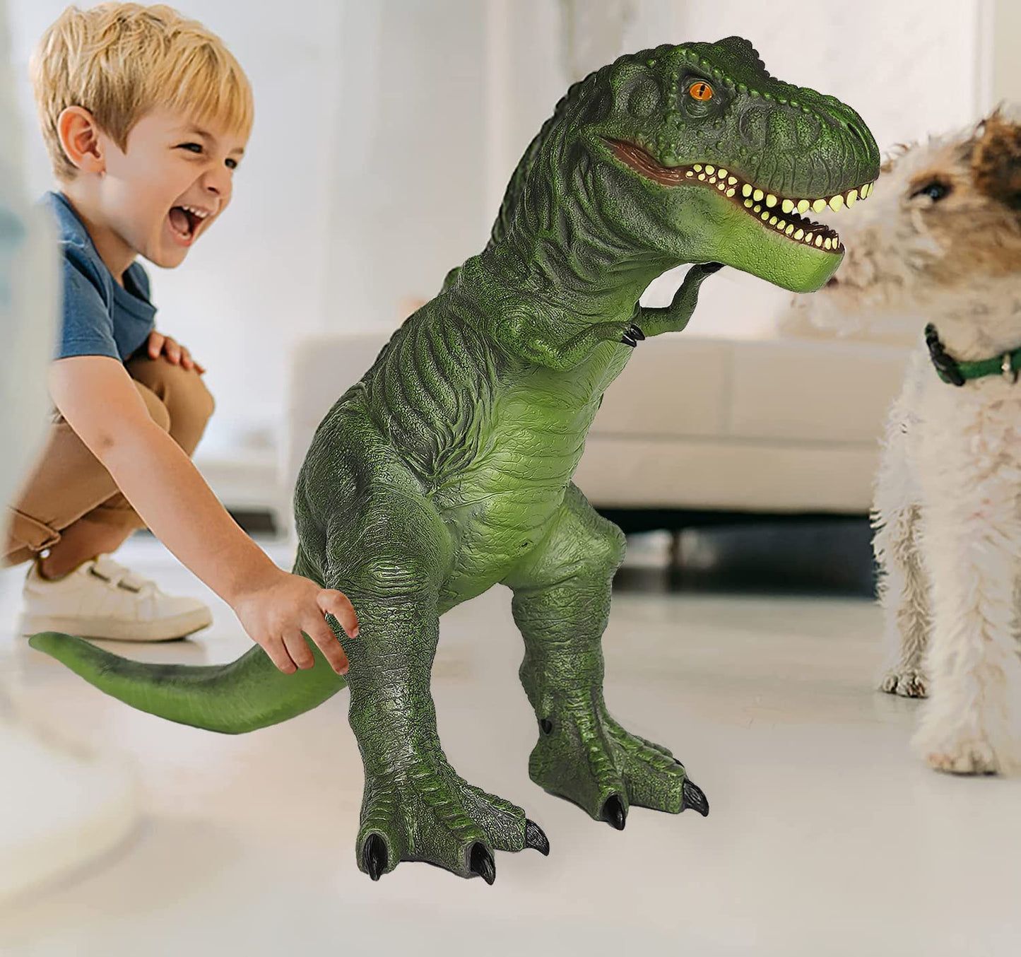 Gzsbaby Large Soft Dinosaur Toys- 72CM Jumbo Dinosaur Toys for Boys, Realistic Looking Dinosaur, Giant Dinosaur Toys for Kids 3-5, Toddler Dinosaur Toy Gift