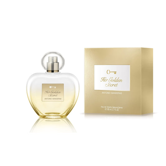 Banderas - Her Golden Secret - Eau de Toilette Spray for Women - 80 ml
