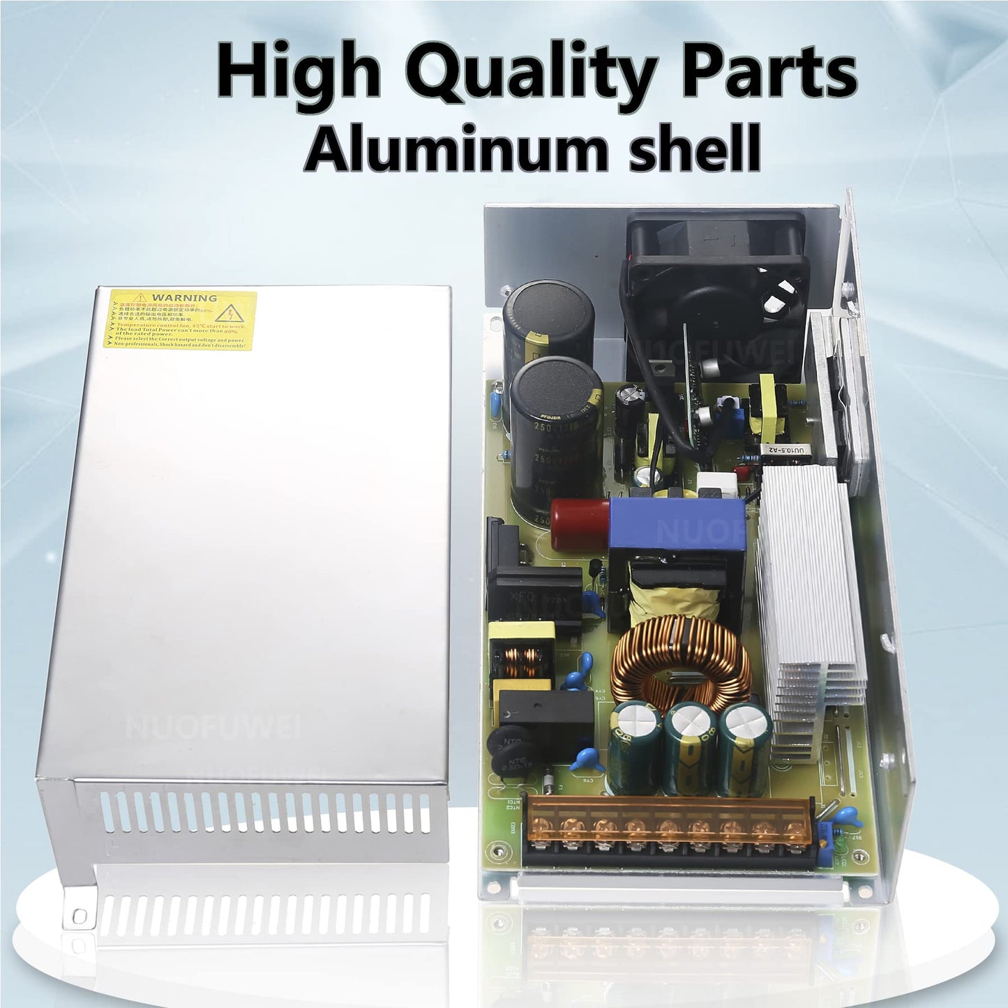 DC 48V 25A 1200W Power Supply 230V AC to DC 48V Switching Power Supply Transformer Adapter 48V 25A 1200W for Drive Sensor System Lamp Meter Controller Servos Electric Motor and more 48V device