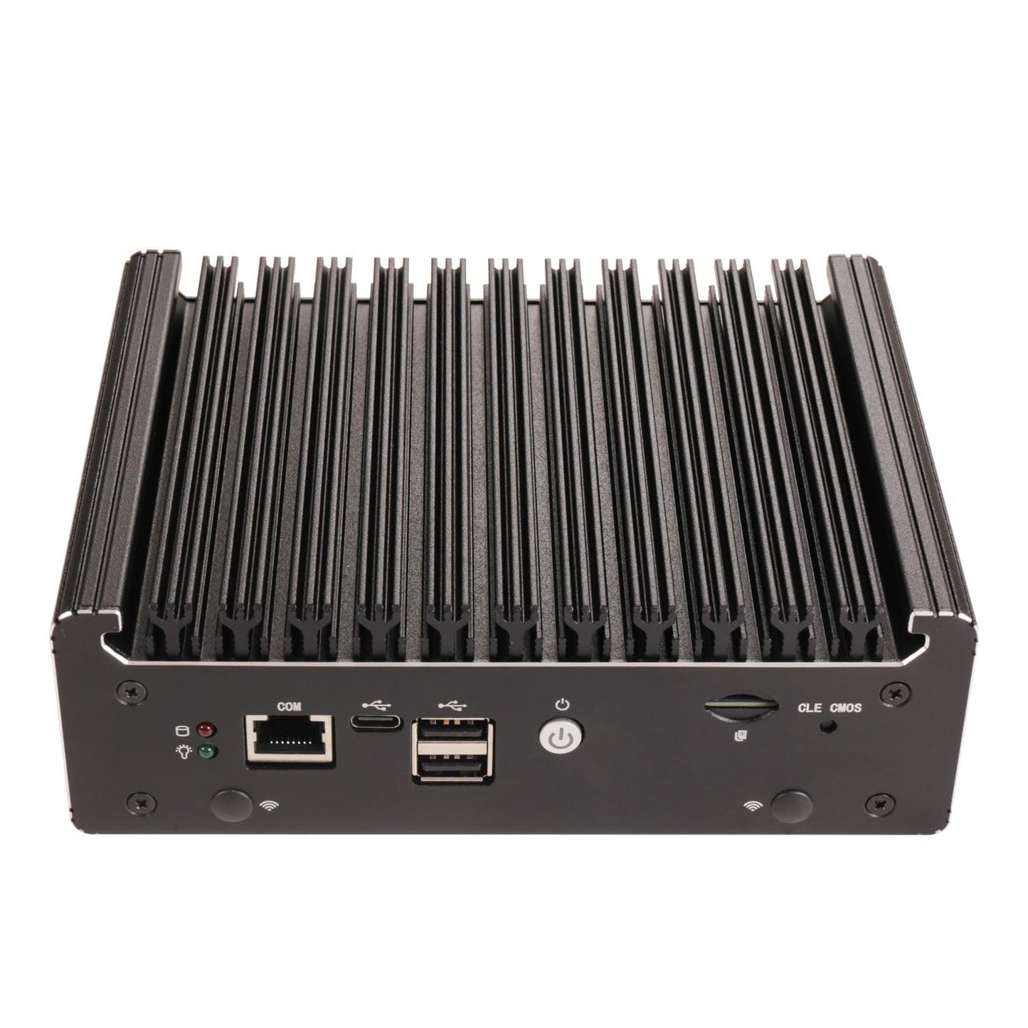 HSIPC Alder Lake N100 Quad Core Firewall Micro Appliance, Mini PC, Nano Computer, Router with 32G RAM 512G SSD, 4*i226-V RJ45 Port AES-NI