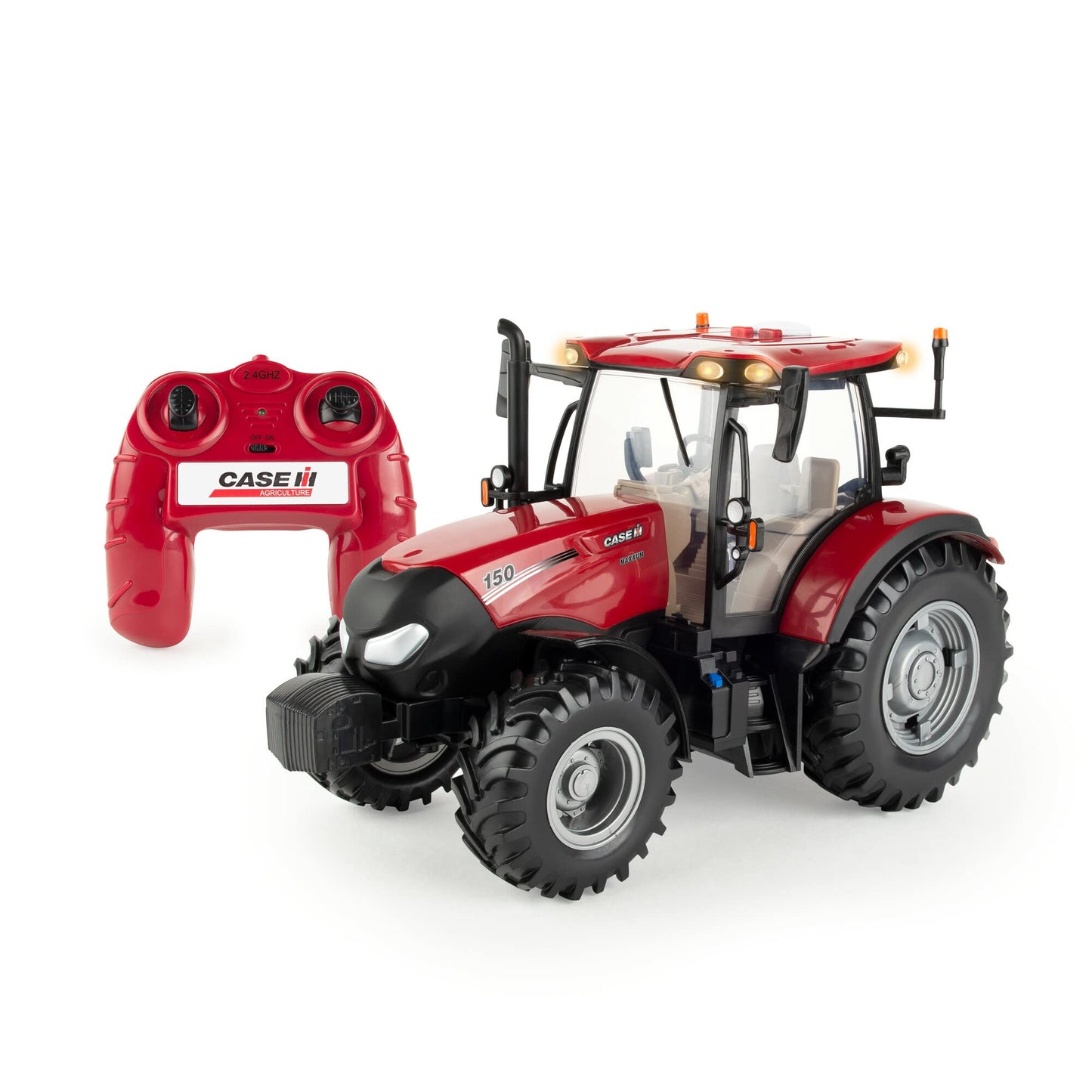 Big Farm Remote Controlled Case IH Maxxum 150 Tractor, farm toy for kids, Maxxum 150 Tractor, 1:16 scale, Suitable for collectors & kids ages 3 and up.