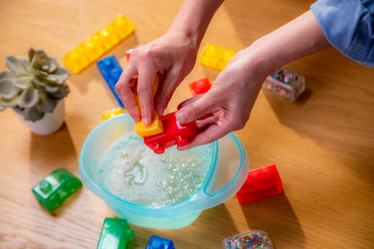 Jelly Blox - Newbie Kit, building toy for ages 2+, includes 11 sensory blocks, construction toy for kids.