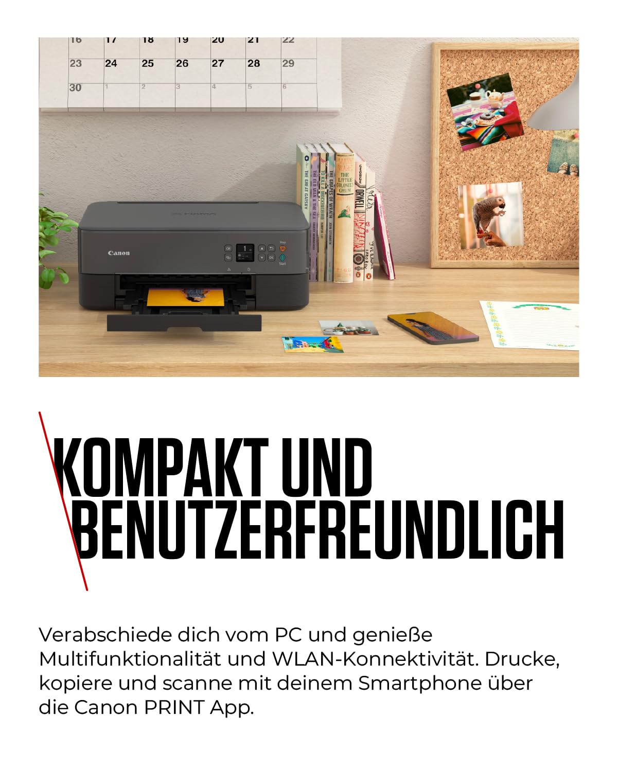 Canon PIXMA TS5350i Series - All-in-One printer for home use with OLED display | Wireless for easy printing from your smartphone Printer for home with PIXMA Print Plan