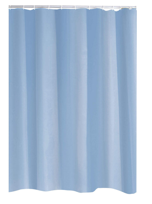 RIDDER Fabric Shower Curtain Madison light blue 120x200 cm