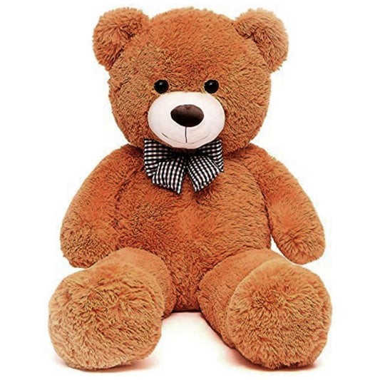 SNOWOLF 110cm XXL teddy bear giant soft toy large plush toy plush bear cuddly bear teddy bear gift (1.1m, Dark Brown)