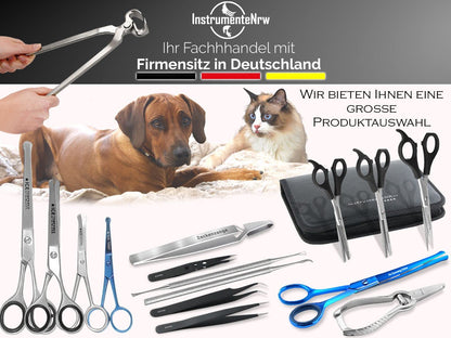 Professional Hoof Knife Set Loop wide and narrow sharp blade 3 x Hoof Knife Loop Knife Groove Knife Hoof Care Farrier Tool Special Steel Stainless Ergonomic Handle for Animals Horses
