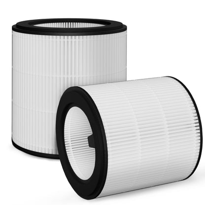 2 HEPA filters for Philips air purifier [AC0820, AC0819] - replaces FY0194/30 - Replacement filters for clean air & allergy sufferers.