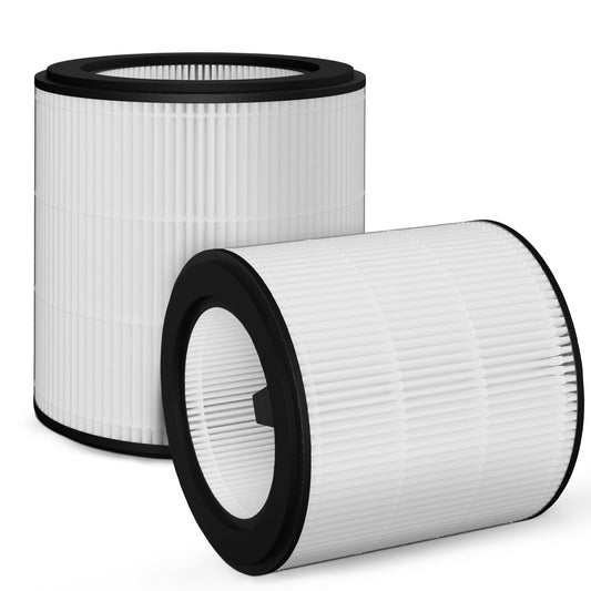 2 HEPA filters for Philips air purifier [AC0820, AC0819] - replaces FY0194/30 - Replacement filters for clean air & allergy sufferers.