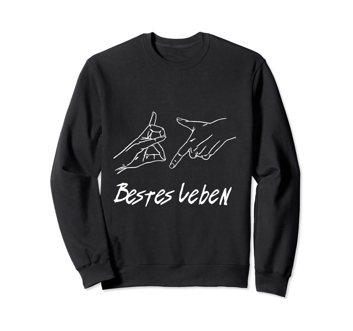 187 Best Life Handsign Hand Gesture Sweatshirt