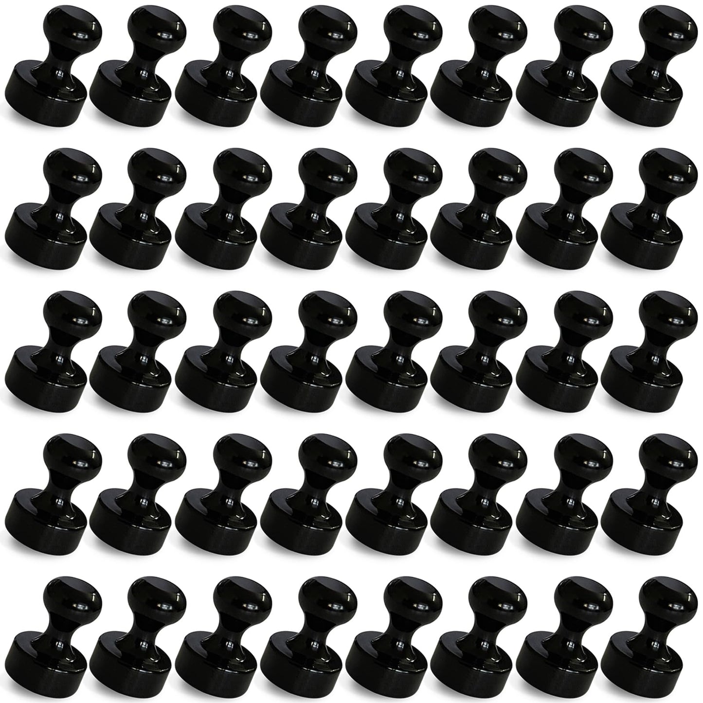 Magnets Strong, 40 Pieces Magnets for Magnetic Board, Refrigerator, Office, and School