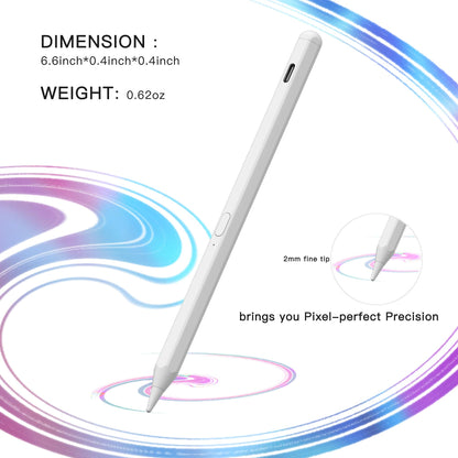 With tilt and palm rejection stylus pen for Apple iPad (2018 and newer) 6/7/8/9th generation, iPad Pro 12.9 (3/4/5th gen) /pro 11", Air 3/4/5, Mini 5/6, digital iPad pen pencil input pens.