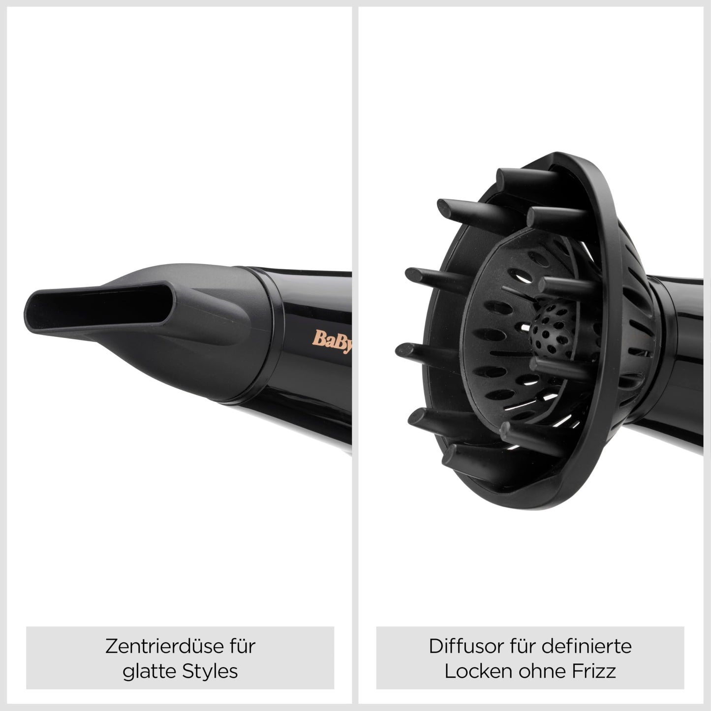 Babyliss Cordkeeper 2000 Ionic Hair Dryer D373E with unique cord retraction feature in the handle, 2000 watts, Black