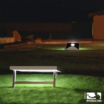 Original Cornhole® Official Game | American Cornhole Game with LED lights | Official Size | 100% Wood | 2 boards + 8 bags + 1 Protective Cover | OriginalCup®