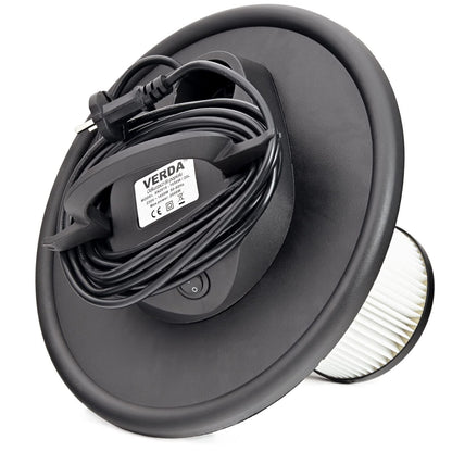 Ash vacuum cleaner 20L fireplace vacuum cleaner 1650W + blowing function with DUAL filter system, Mobile vacuum ideal for cleaning fireplaces, grills, and fire pits SN2018