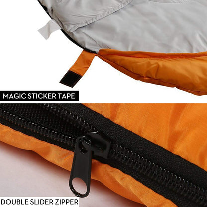 SOULOUT Sleeping Bag 3-4 Seasons - Winter Sleeping Bag Waterproof Lightweight Blanket Sleeping Bag for Camping, Travel, and Outdoor Activities - Perfect for Adults and Children - 220 x 83 cm