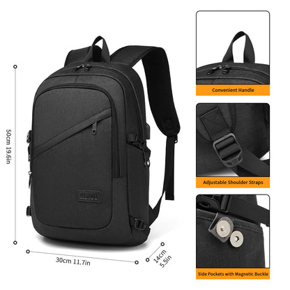 KONO laptop backpack anti-theft travel business work computer