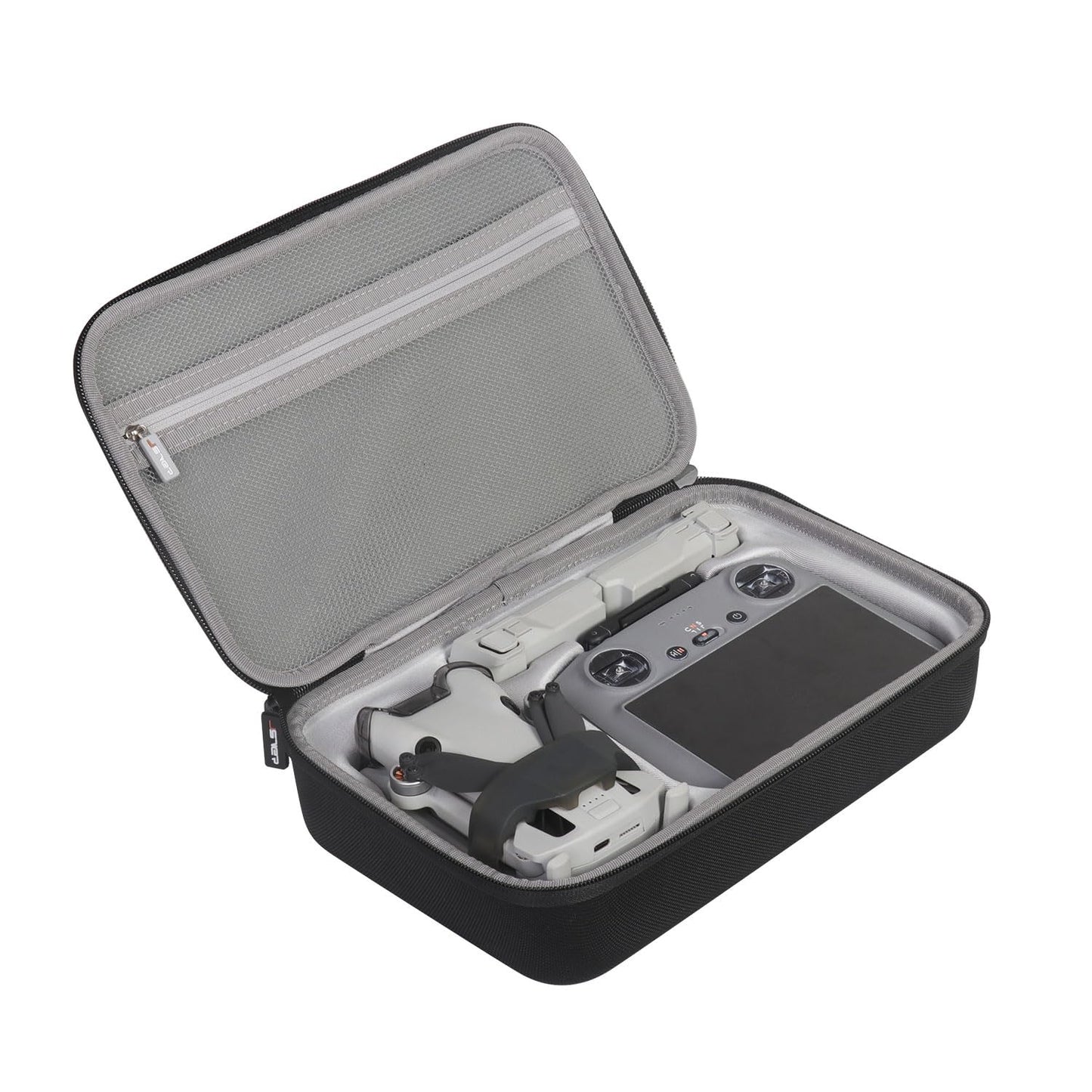 JSVER DJI Mini 4 Pro/Mini 3 Bag, Carrying Case Compatible with Drone Combo and Accessories - Black