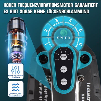 2IN1 battery tile vibrator & suction cups for Makita 18V battery | with 6-speed adjustable, 30*16cm suction cup 250kg adsorption tile vibrating device for 2m tiles wall tiles (battery not included)