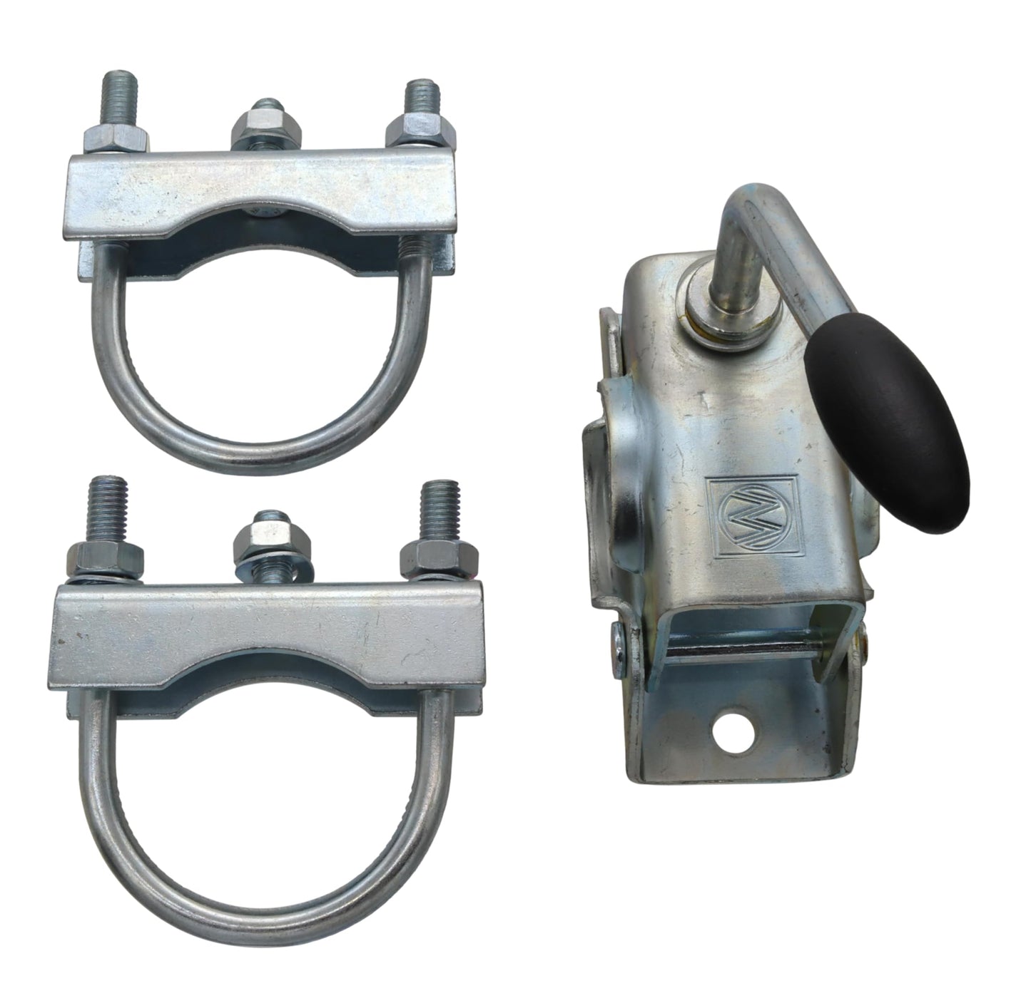 Winterhoff support wheel holder for 70mm round drawbars clamping bracket support wheel clamp 48mm trailer (optional with support wheel) (holder)