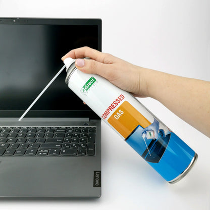 D.RECT compressed air spray 4x600ml | Air duster PC cleaning kit Cleaning Spray Cleaner | Compressed air cleaner for cleaning keyboard, computer, camera, phone