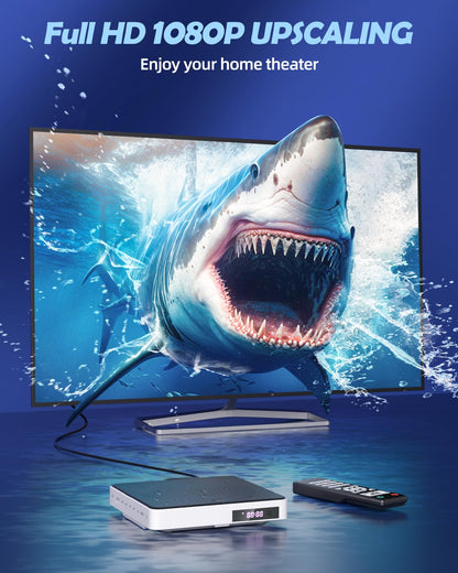 Arafuna DVD Player, All Region Free DVD Player for TV, DVD/CD Player with HDMI 1080P, AV Output, USB Input, Remote Control, AV Cable, PAL/NTSC Compatible.