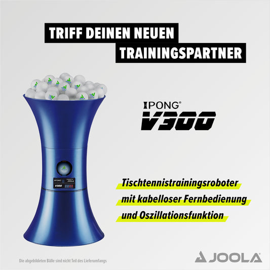 JOOLA TT-BUDDY V300 Table Tennis Robot, Blue