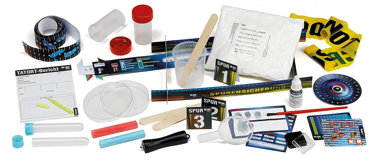 Cosmos The Three ??? Detective Case, Detective Toy, Detective Equipment, Detective Set, Birthday Gift for Children, Gift for Kids aged 8-12 years, The Three Investigators