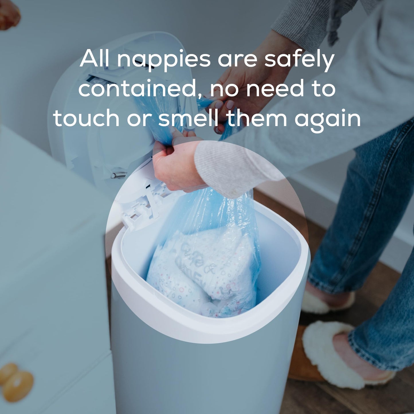 Angelcare refill cassette for diaper pails Dress-Up and Classic XL